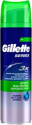 Gillette Series Sensitive Skin Shaving Gel - пяна