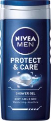 Nivea Men Protect & Care Shower Gel - мокри кърпички