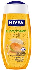 Nivea Sunny Melon & Oil Shower Gel - продукт