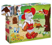 Дървени кубчета Woodyland - Приказки - 