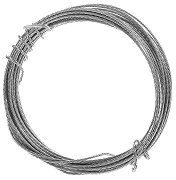 Въже от плетена неръждаема стомана 0.4 mm - Резервни части за корабни модели и макети - продукт