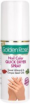 Golden Rose Nail Color Quick Dryer Spray - лосион