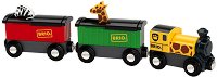 Влакче с животни Brio - играчка