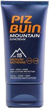 Piz Buin Mountain Sun Cream - маска