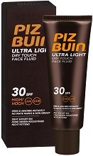 Piz Buin Ultra Light Dry Touch Face Fluid - продукт