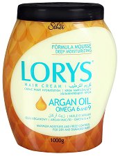 Lorys Hair Cream Argan Oil - червило