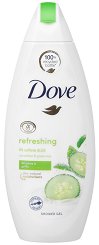 Dove Refresh Cucumber & Green Tea Shower Gel - душ гел