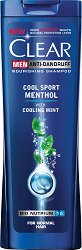 Clear Men Anti-Dandruff Cool Sport Menthol Shampoo - паста за зъби