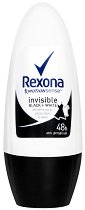 Rexona Invisible Black + White Anti-Perspirant - ролон
