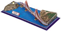 Мостът "Голдън Гейт", САЩ - 3D пъзел - пъзел