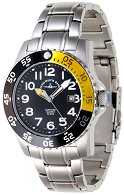 Часовник Zeno-Watch Basel - Black + Yellow 6350Q-a1-9M