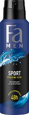 Fa Men Sport Deodorant & Body Spray - душ гел