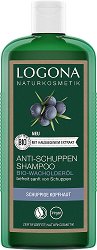 Logona Anti-Dandruff Shampoo Bio Juniper Oil - четка