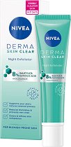 Nivea Derma Skin Clear Night Exfoliator - гел