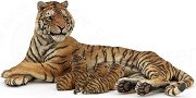 Фигуркка на тигрица с малки тигърчета Papo - 