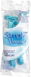 Gillette Simply Venus 2 Satin Care - лакочистител