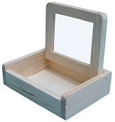 Дървена кутийка с огледало Chenfei