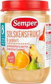 Пюре от южни плодове с йогурт Semper - 