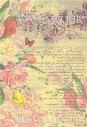 Декупажна хартия Calambour - Поезия от цветя 173