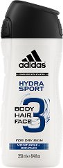 Adidas Men Hydra Sport Shower Gel - несесер