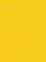 Двустранен картон за скрапбукинг Heyda - Жълт на точки