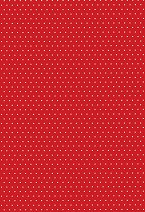 Двустранен картон за скрапбукинг Heyda - Червен на точки