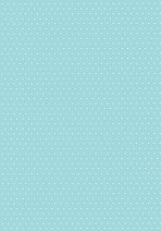 Двустранен картон за скрапбукинг Heyda - Светло син на точки