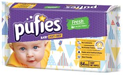 Бебешки мокри кърпички Pufies Fresh - продукт