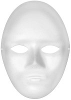 Картонена маска с ластик Слънчоглед