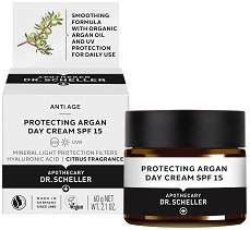 Apothecary Dr. Scheller Argan Protective Day Cream SPF 15 - крем