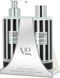 Подаръчен комплект Vivian Gray Lemon & Green Tea - 