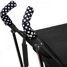 Покритие за дръжки на детска количка - Double Bar: Polka Dot - 