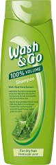 Wash & Go Shampoo With Aloe Vera Extract - пяна