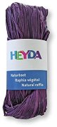 Натурална рафия Heyda - Виолетова