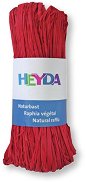 Натурална рафия Heyda - Червена