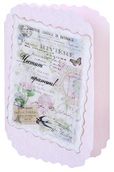 Поздравителна картичка - Лястовица и цветя - продукт