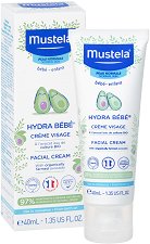 Mustela Hydra Bebe Facial Cream - лосион