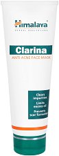 Himalaya Clarina Anti Acne Face Mask - масло