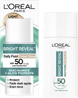 L'Oreal Bright Reveal Tinted Glow Daily Fluid SPF 50 -   