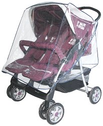 Дъждобран за количка за близнаци Lorelli Duo - аксесоар