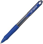 Синя автоматична химикалка Uni-Ball Laknock Medium 1 mm
