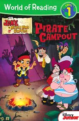 World of Reading: Jake and the Never Land Pirates - Pirate Campout Level 1 - 