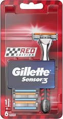 Gillette Sensor 3 Red Edition - 