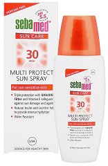 Sebamed Sun Care Multi Protect Sun Spray SPF 30 - фон дьо тен