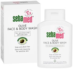 Sebamed Olive Face & Body Wash - спирала