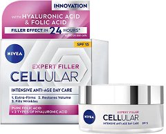 Nivea Cellular Expert Filler Anti-Age Day Care SPF 15 - гланц