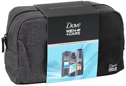 Подаръчен комплект за мъже с несесер - Dove Men+Care - продукт