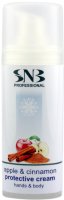 SNB Apple & Cinnamon Hands & Body Protective Cream - лосион