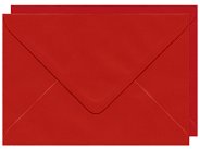 Пощенски пликове Слънчоглед - Алено червено