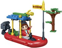 Детски конструктор - BanBao Сафари лодка - 